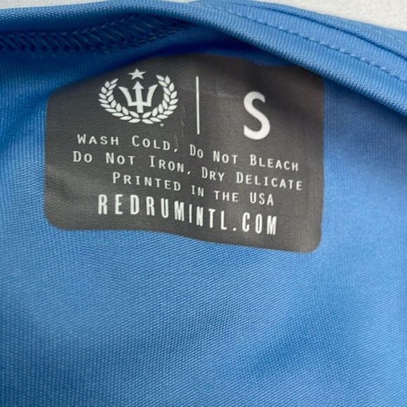 Mermaid Red Rum International Dri-Fit Crop Top - Picture 6 of 8